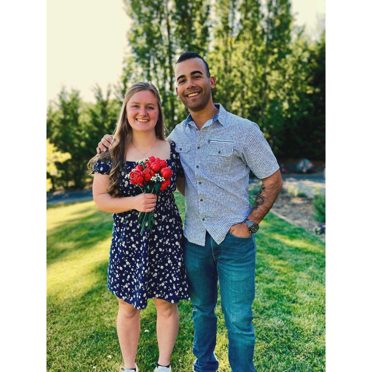 Our first date!