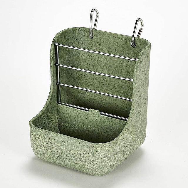 Kaytee Hay & Food Bin Feeder With Quick Locks For Pet Rabbits, Chinchillas, Guinea Pigs and Other Small Animals