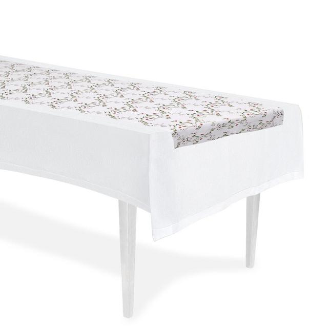 Stephanie FishwickFloral-Print Linen Table Runner