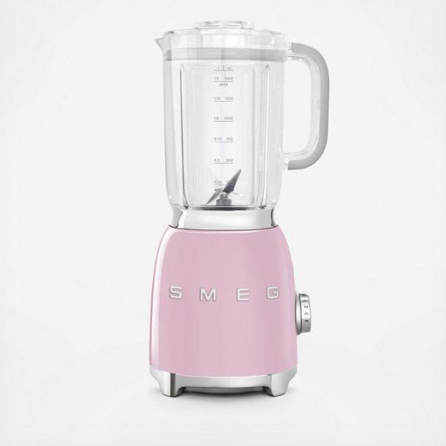 Smeg Pro Blender in Soft Pink