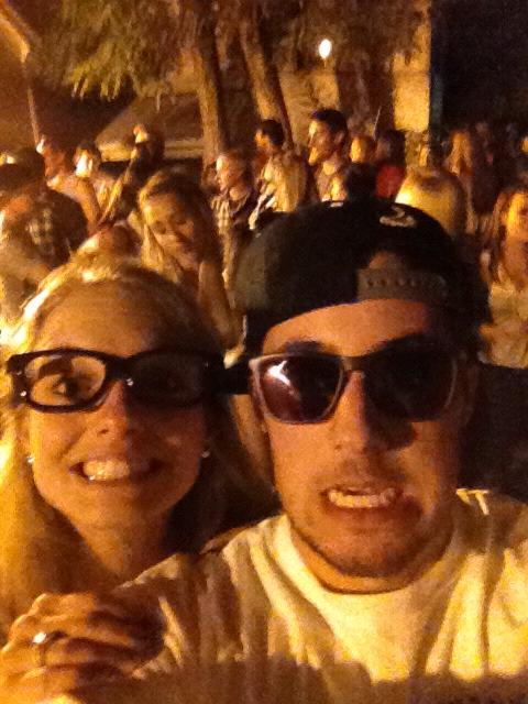 “Sunglasses at night” party at University of Dayton. 2012