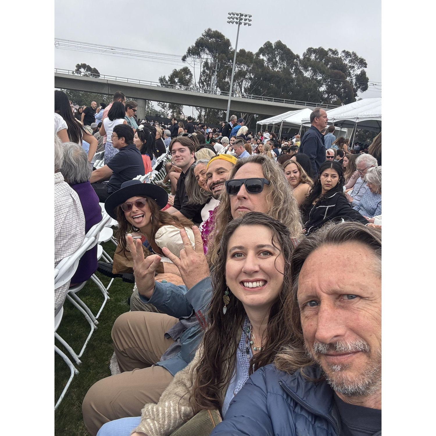 At Persephone's graduation