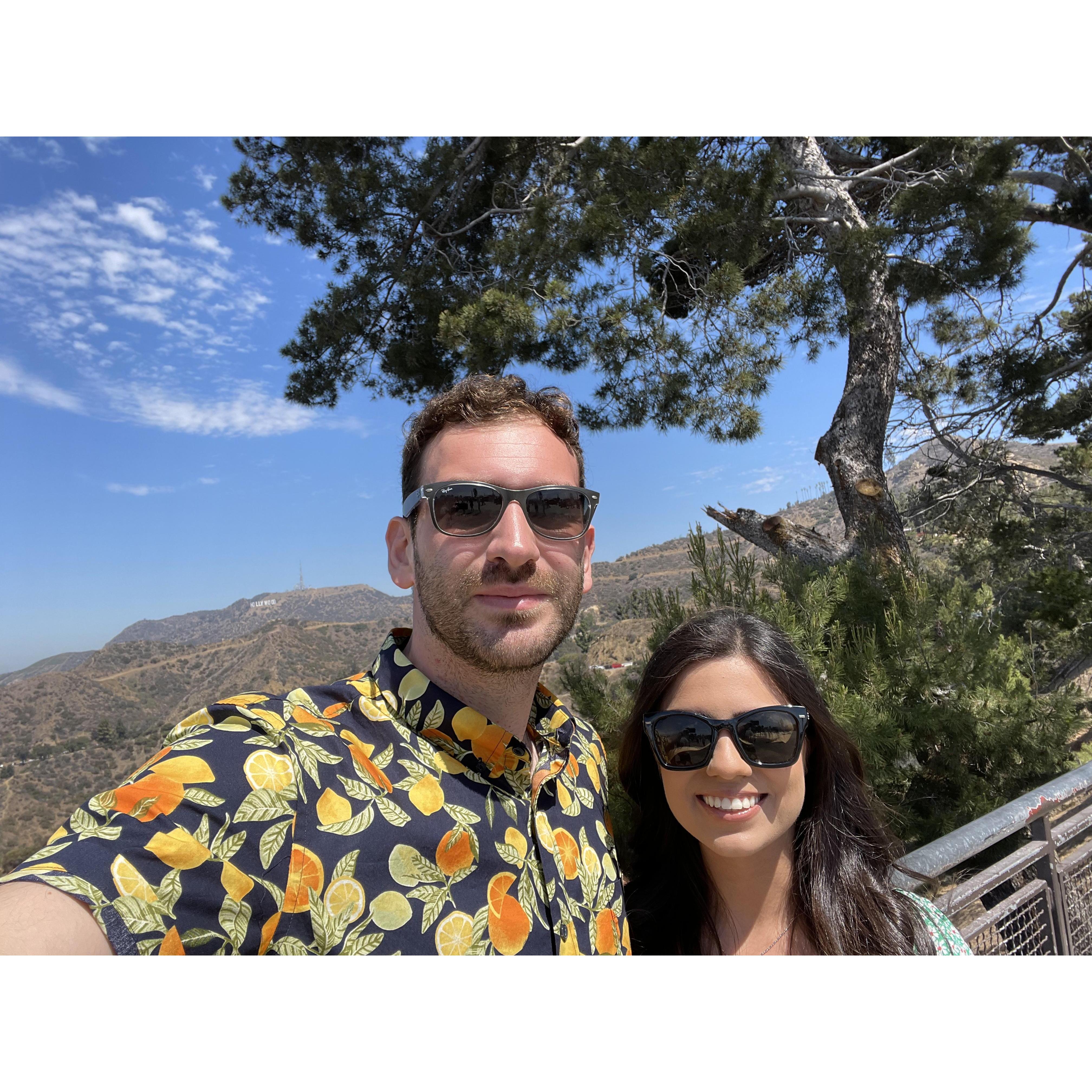 Another first--California together!