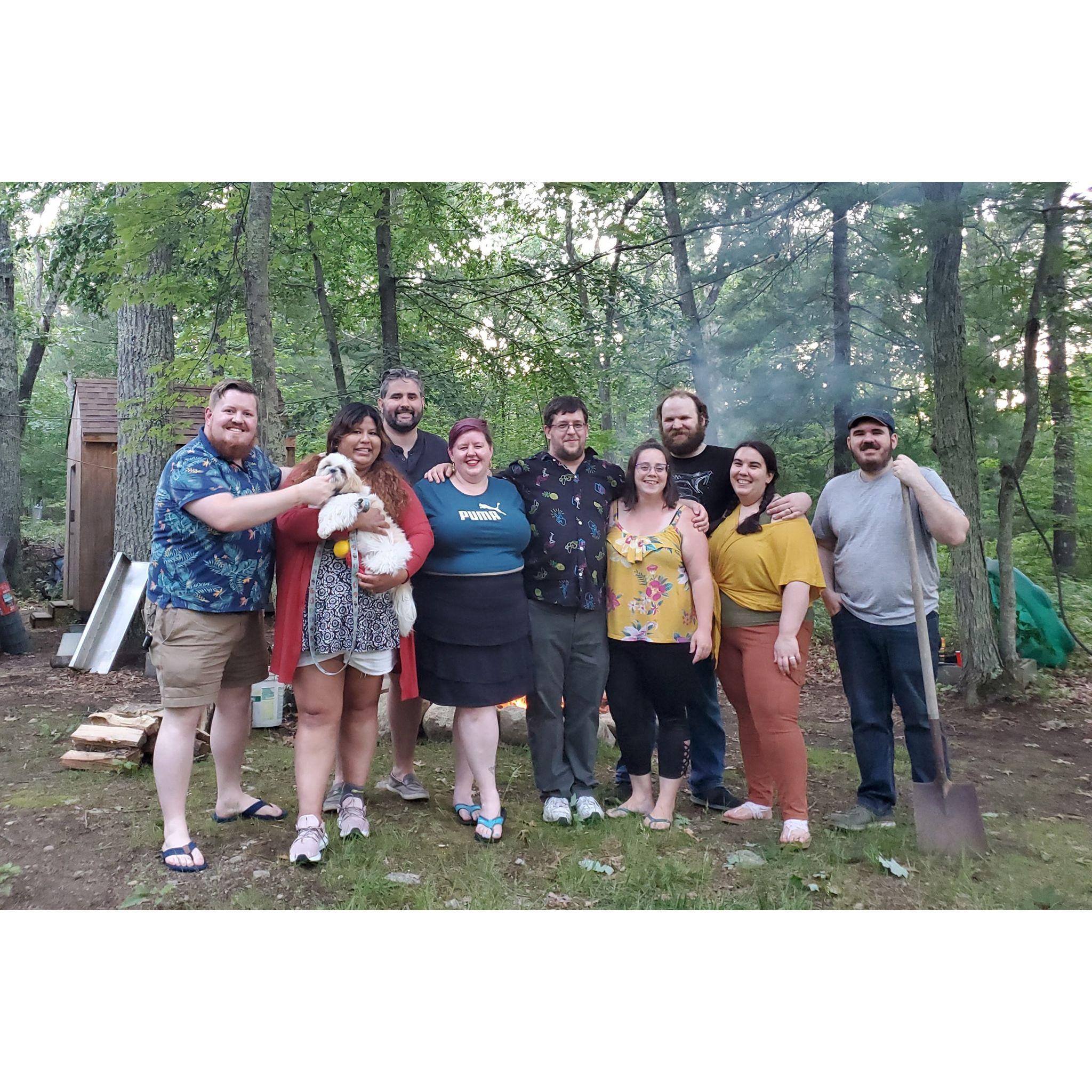 Drink night fam goes to Bethany's and Chad's!