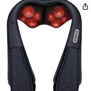 Mo Cuishle Mothers Day Gifts for Mom Wife Women, Shiatsu Back Shoulder and Neck Massager with Heat, Electric Deep Tissue 4D Kneading Massage, Best Gifts for Men Dad Husband, Fathers Day, Christmas
