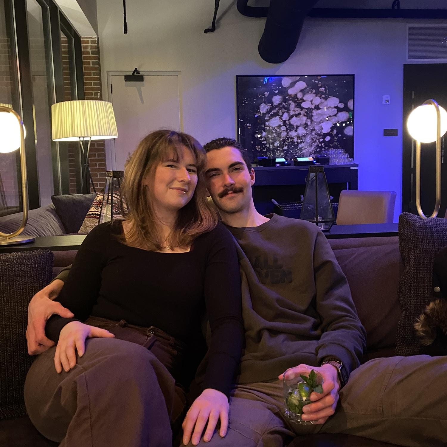 Our first picture together! 01.10.23