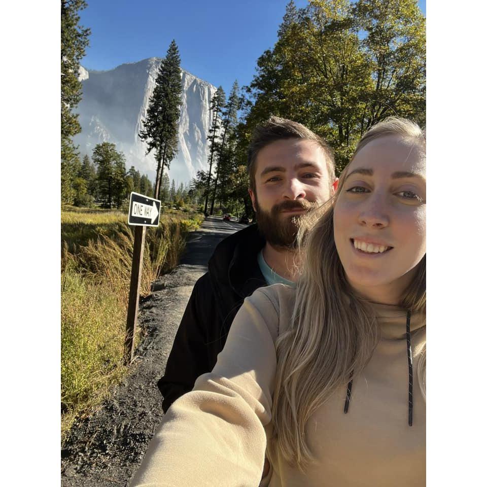 Our visit to Yosemite together