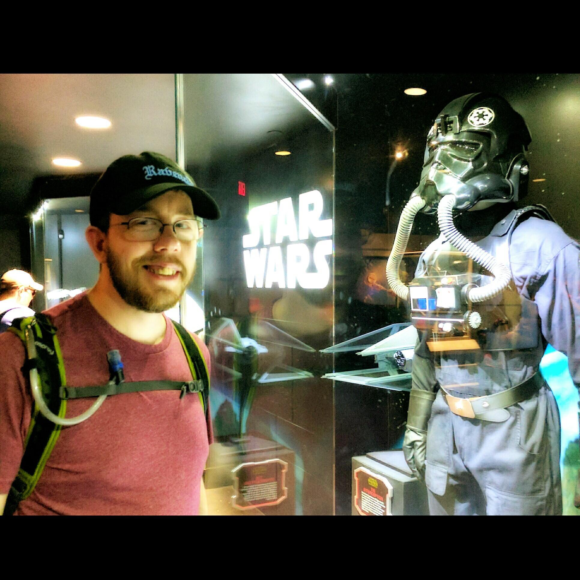 I think I was more excited about this picture than he was!