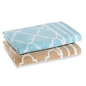 Fretwork Oversized Beach Towel