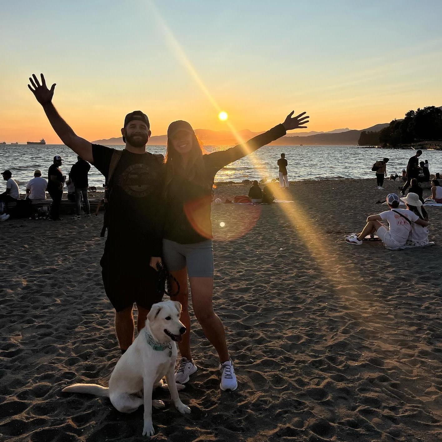 English Bay, Vancouver BC, Canada. July 2023.
