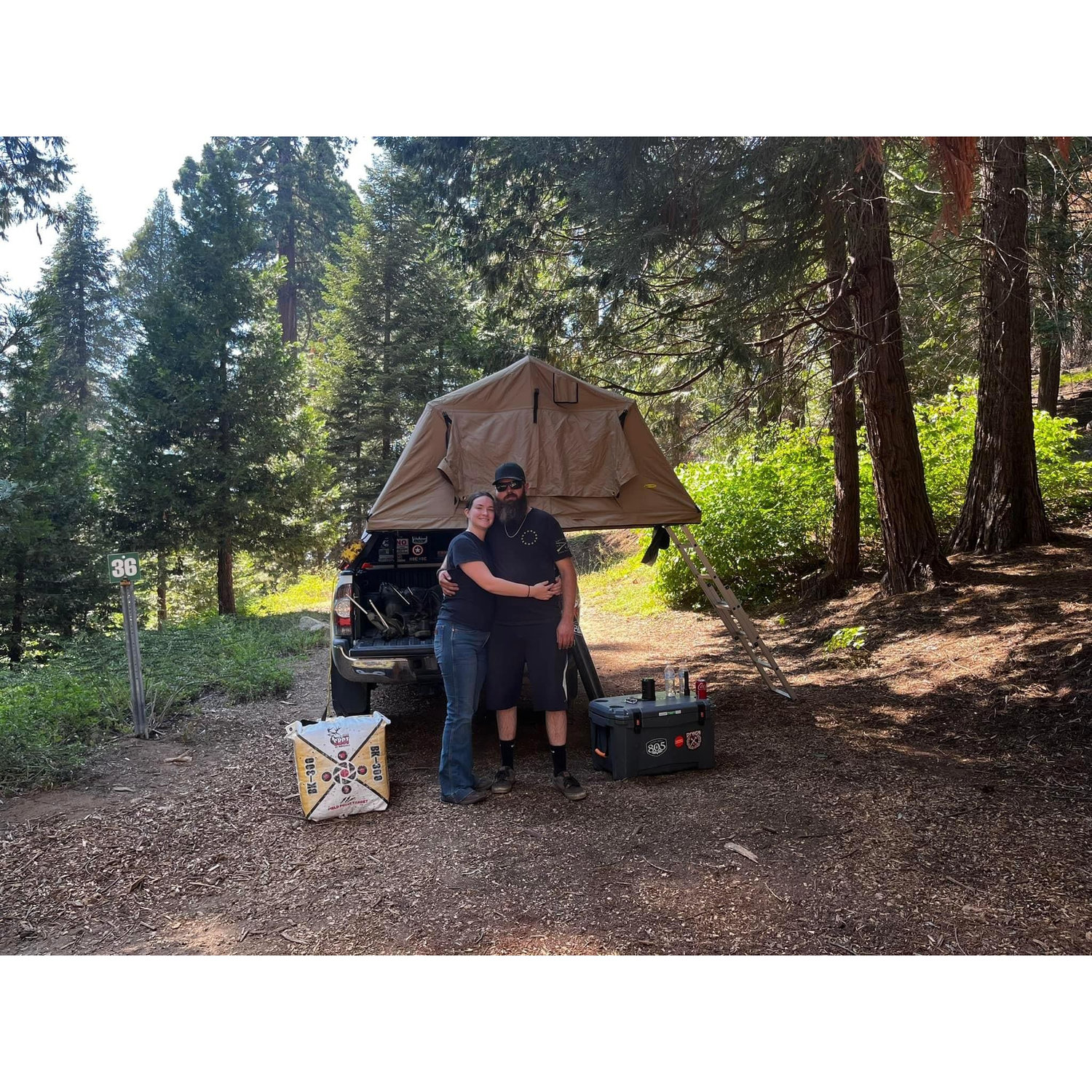 Our first camping trip.