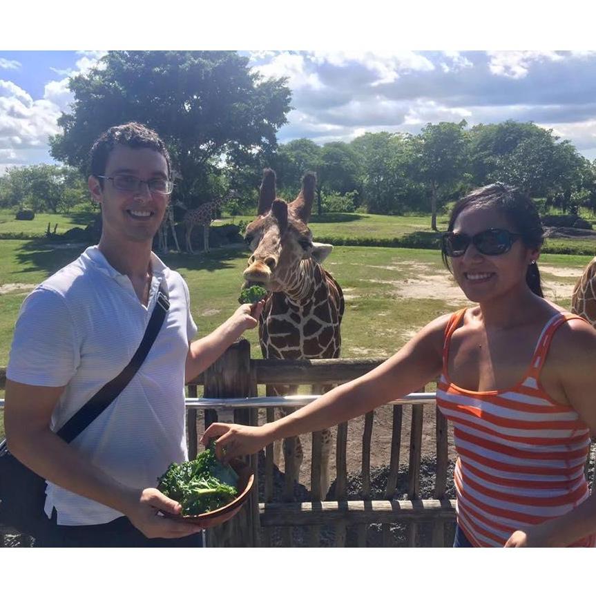 Our first time at the zoo together!!! I was glad Jheny was able to join as well.
