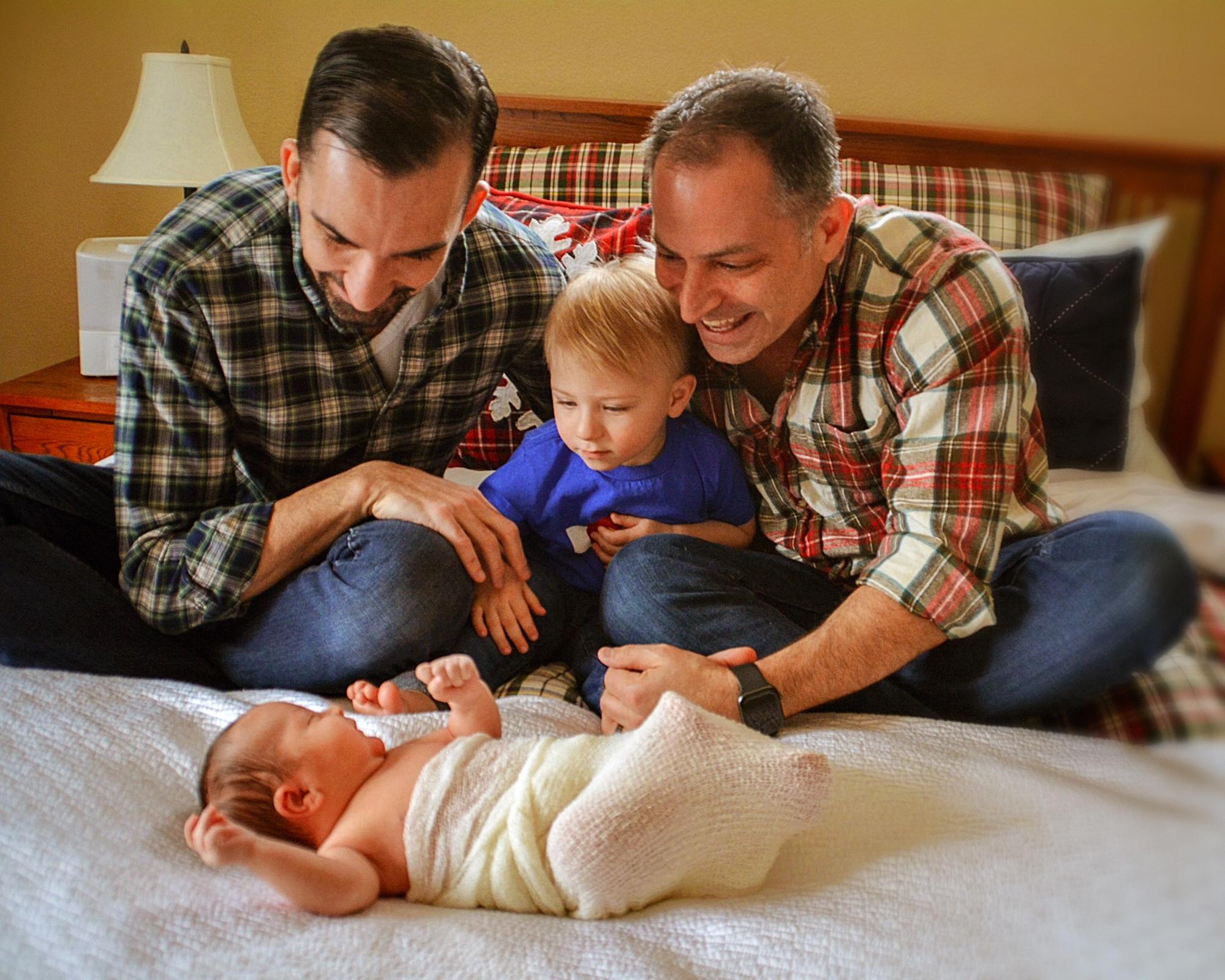 Blood makes you related.  Love makes you family.
