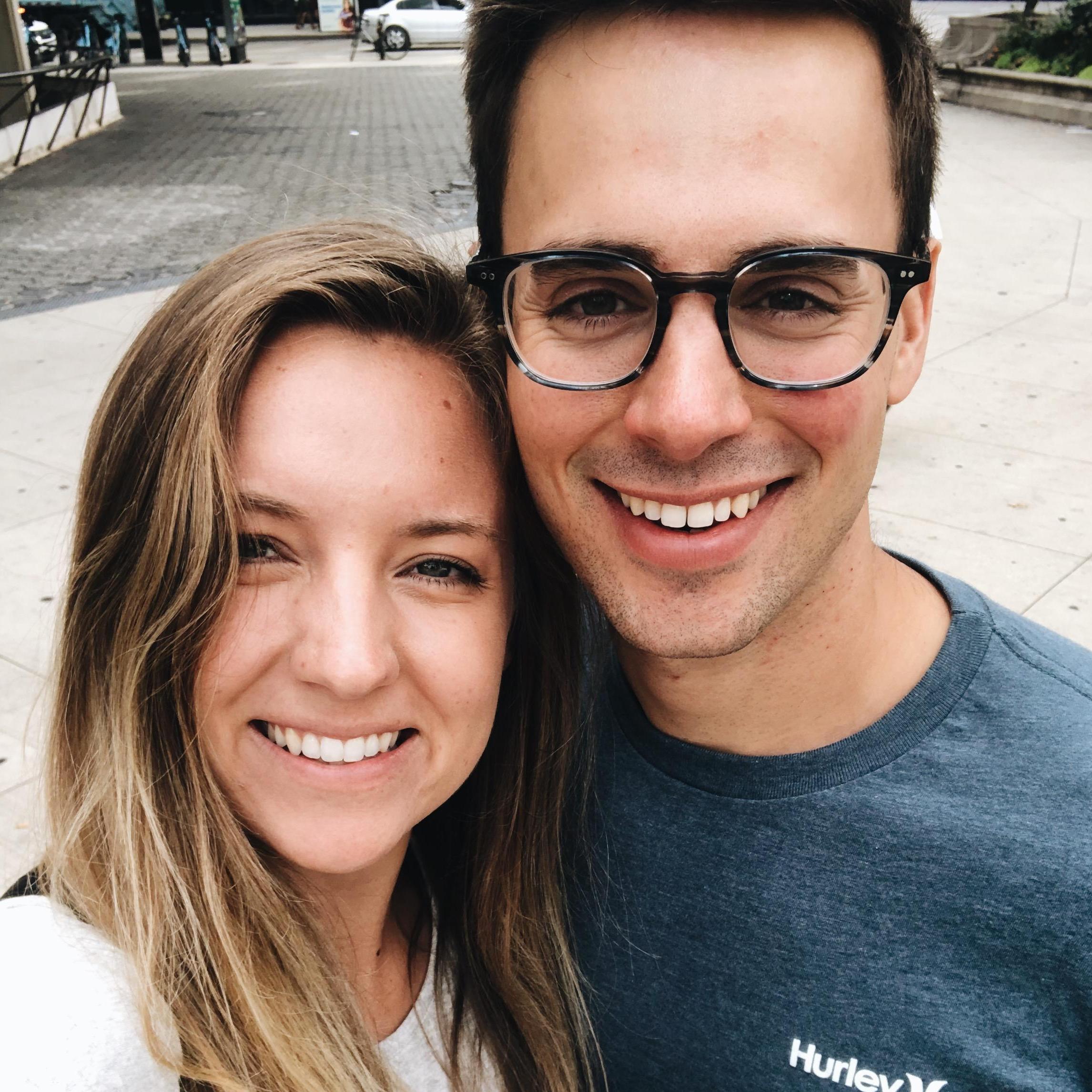 He bought me a PSL, we walked around Chicago, ate deep dish pizza & we still look back on this date with so much joy.