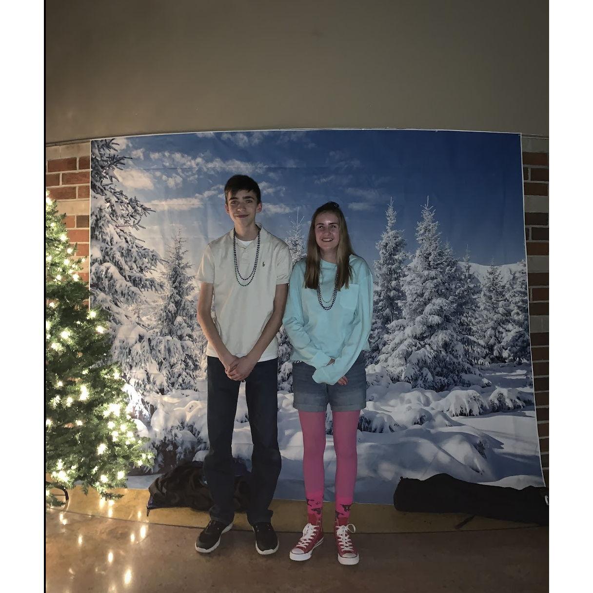 our first picture together!
freshman year WPA🕺🪩
