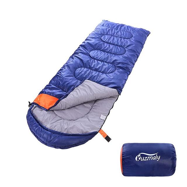 Kuzmaly Camping Sleeping Bag 3 Seasons Lightweight &Waterproof with Compression Sack Camping Sleeping Bag Indoor & Outdoor for Adults & Kids…