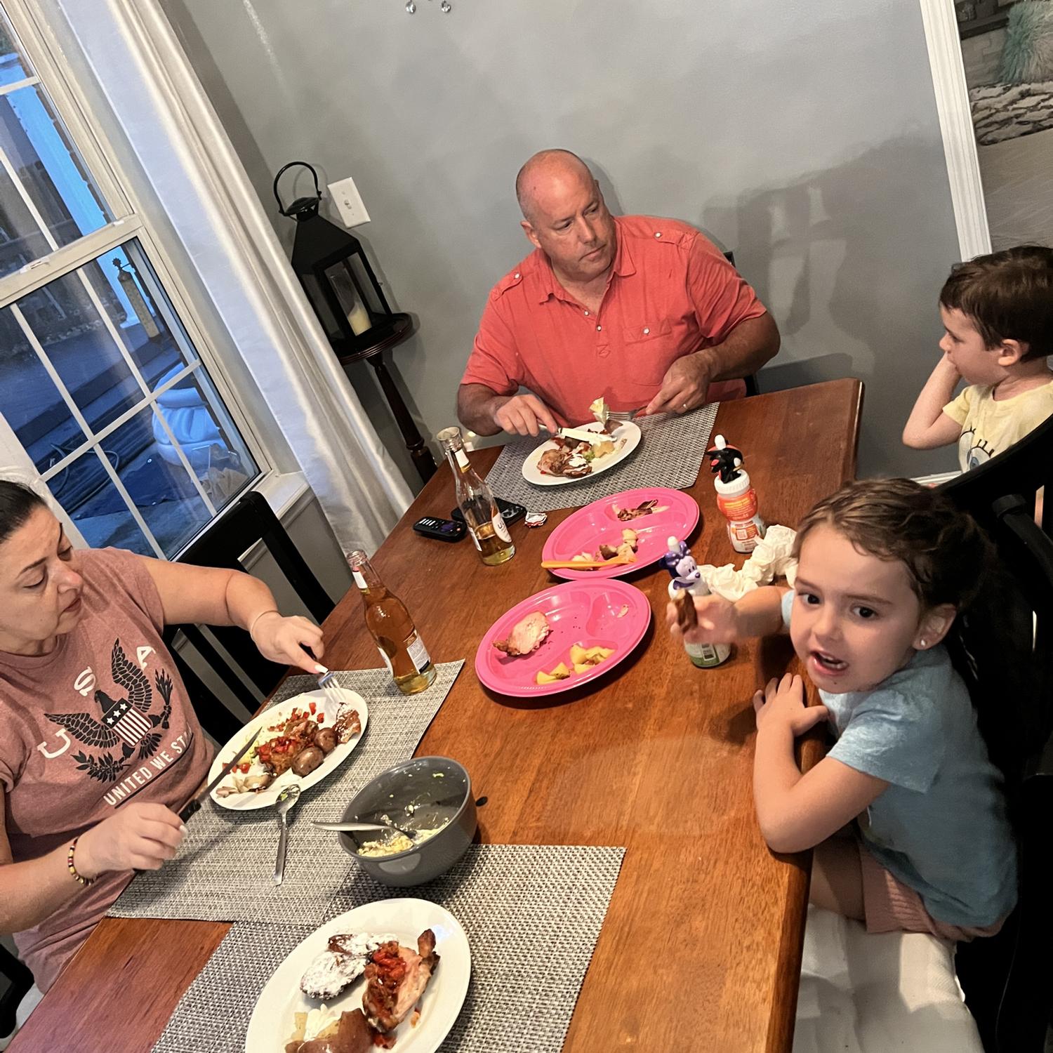 Yet another comida con los abuelos!