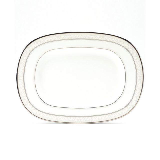 Noritake "Montvale Platinum" Butter/Relish Tray, 9" x 5"