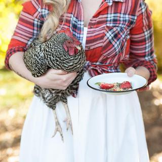 Vintage Enamelware Salad Plate, Set of 4