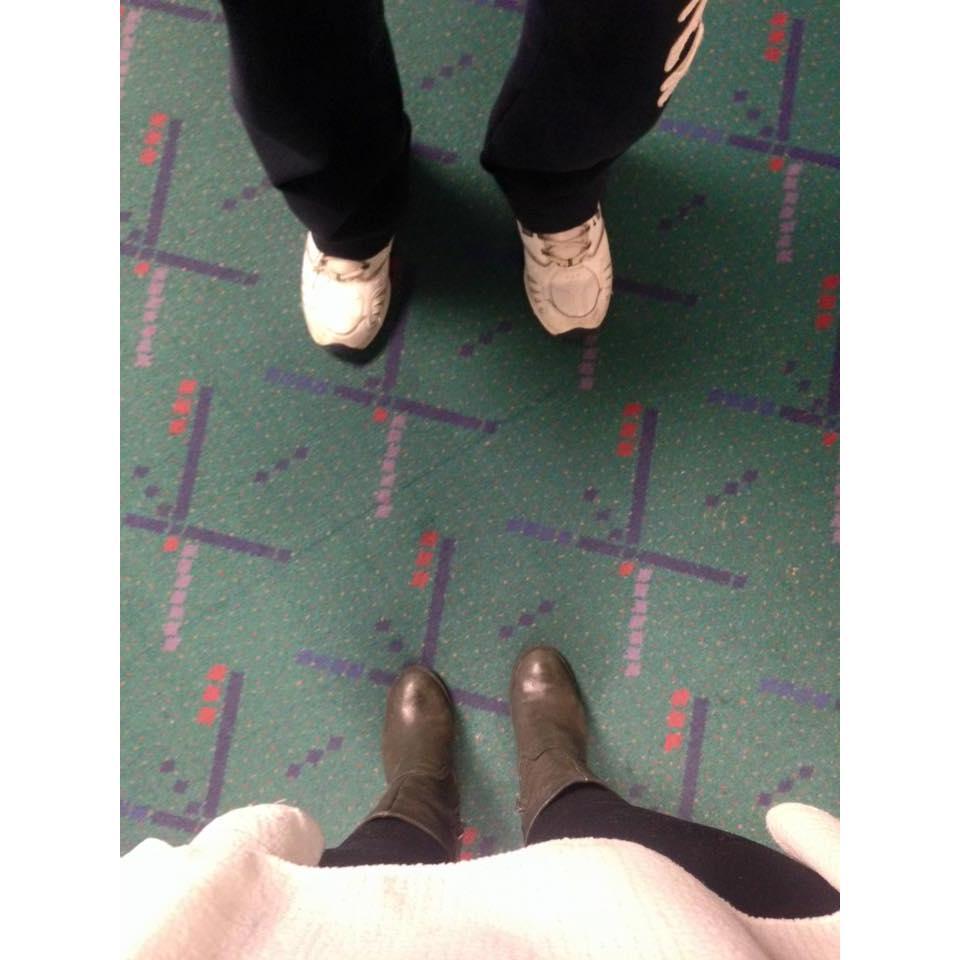 We traveled