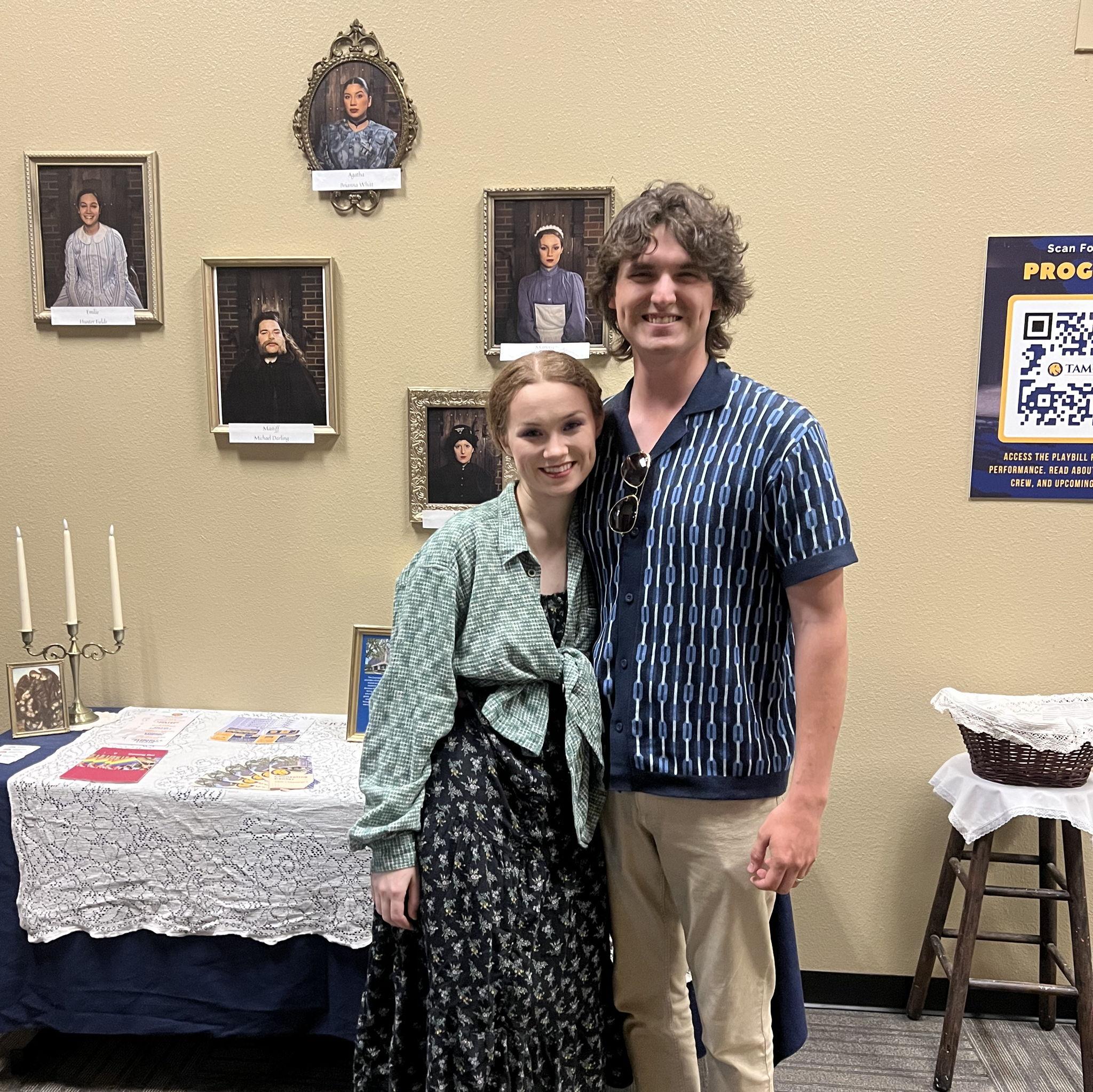 after Kaylies performance in "The Moors"