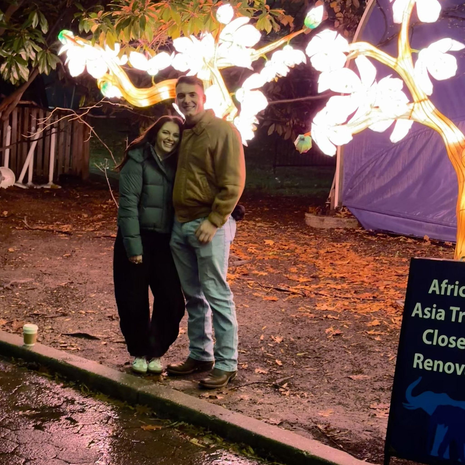 First date at the Washington D.C. Zoo Lights - 2024