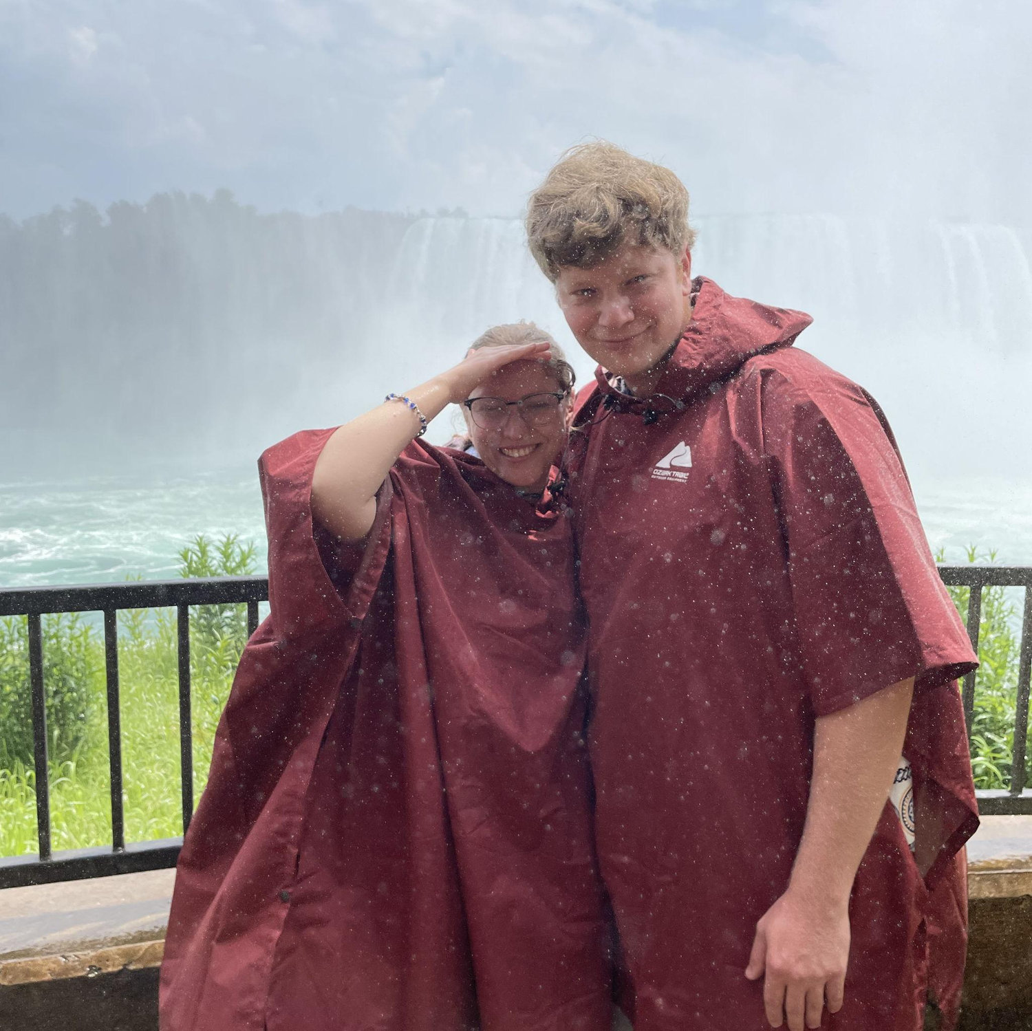 First out of country trip together!