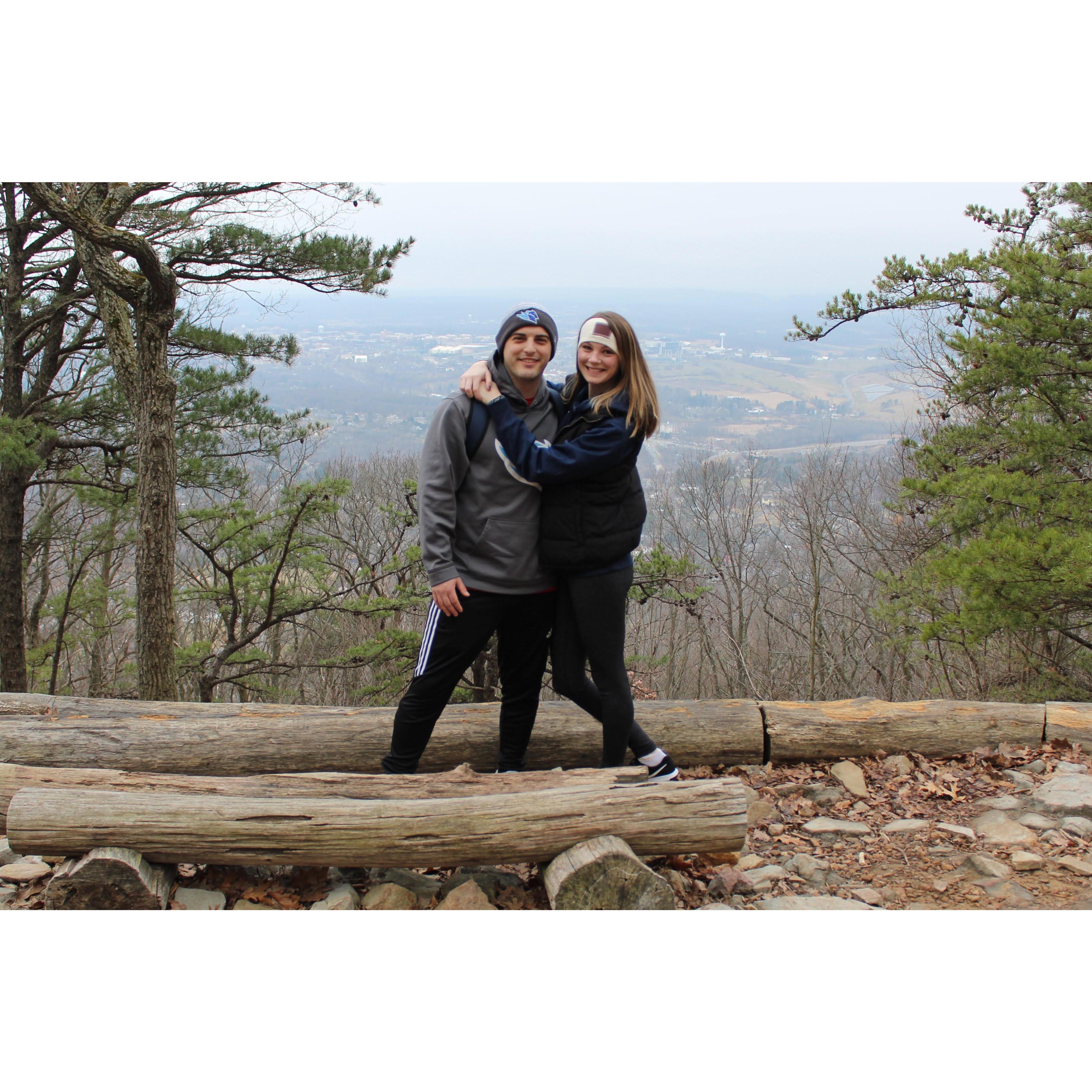 Mount Nittany engagement hike