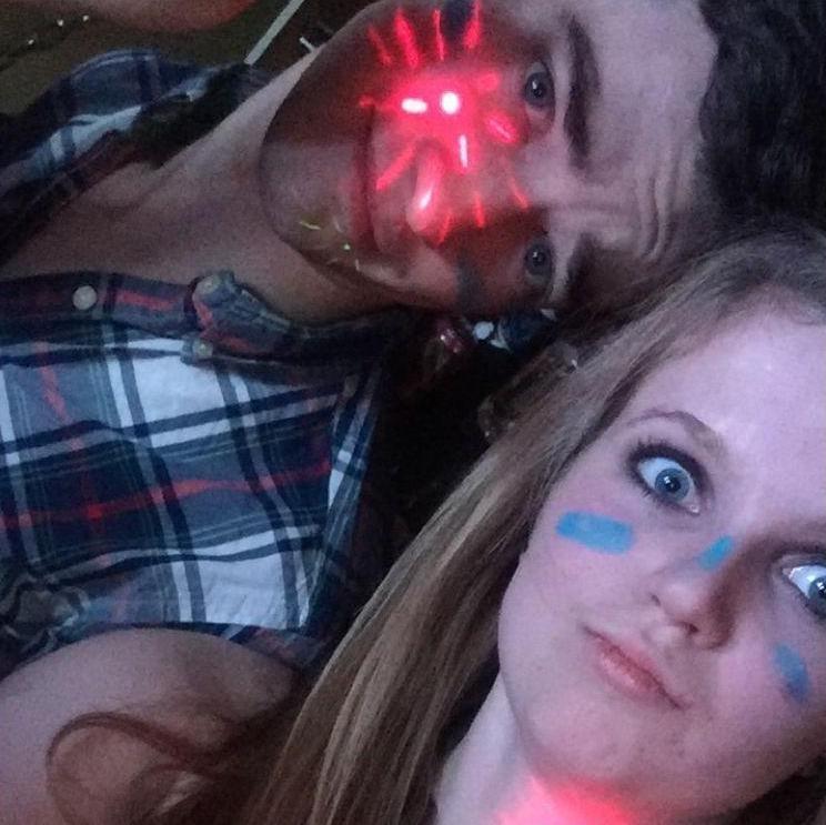First night we met at Alex's fraternity at Georgia Tech in October 2015. Yes, we met at a Halloween party. Amelie was Avril Lavigne, Alex was "the guy from Wilfred".