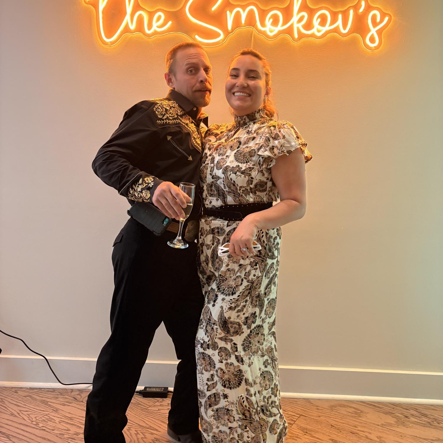 The Smokov's Wedding. 10 out of 10 we had so much fun