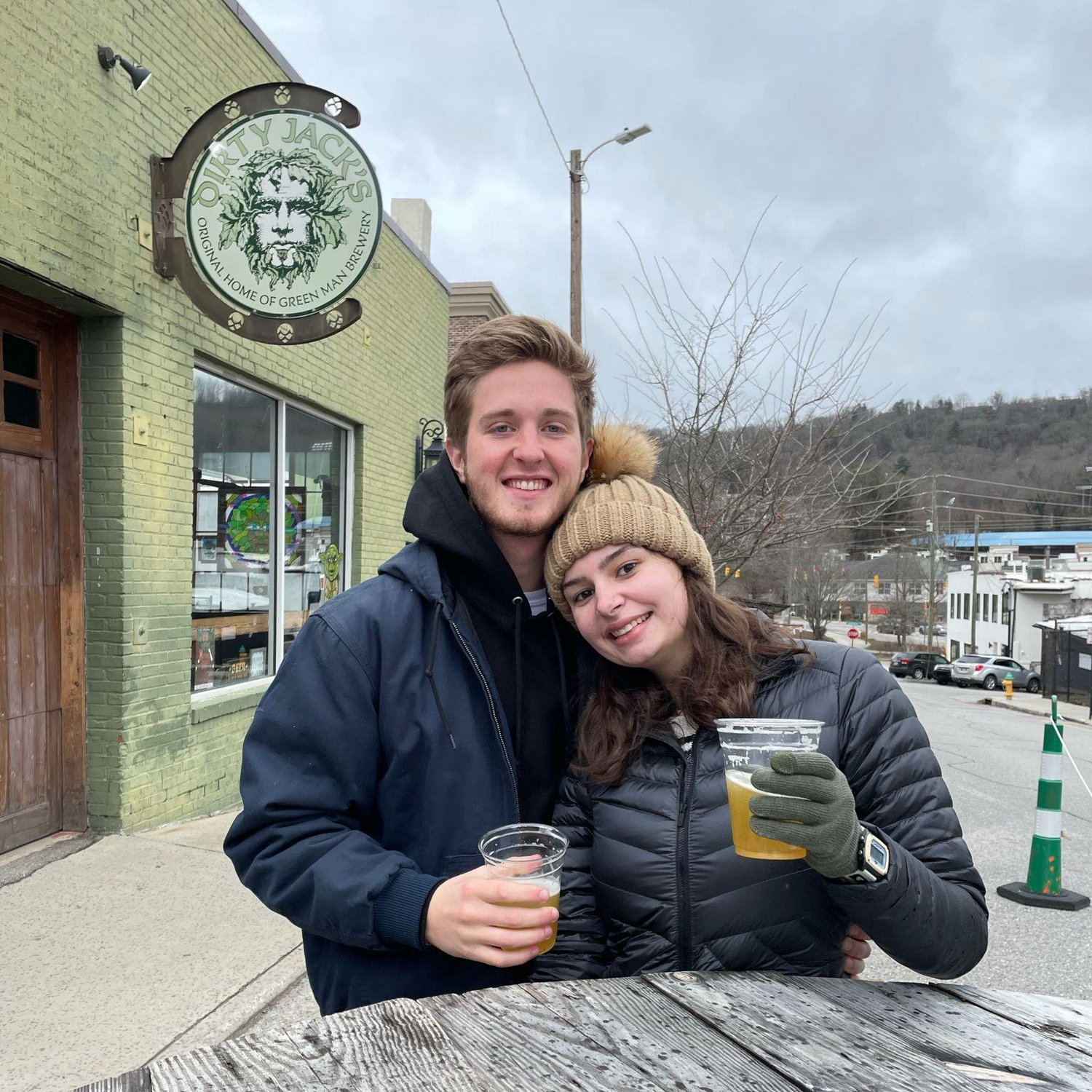 Senior fall trip to Asheville with The Bubble kept us from going stir crazy. Green Man's Trickster IPA is an all-time favorite