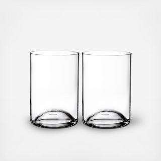 Elegance Double Old Fashioned Glass, Set of 2