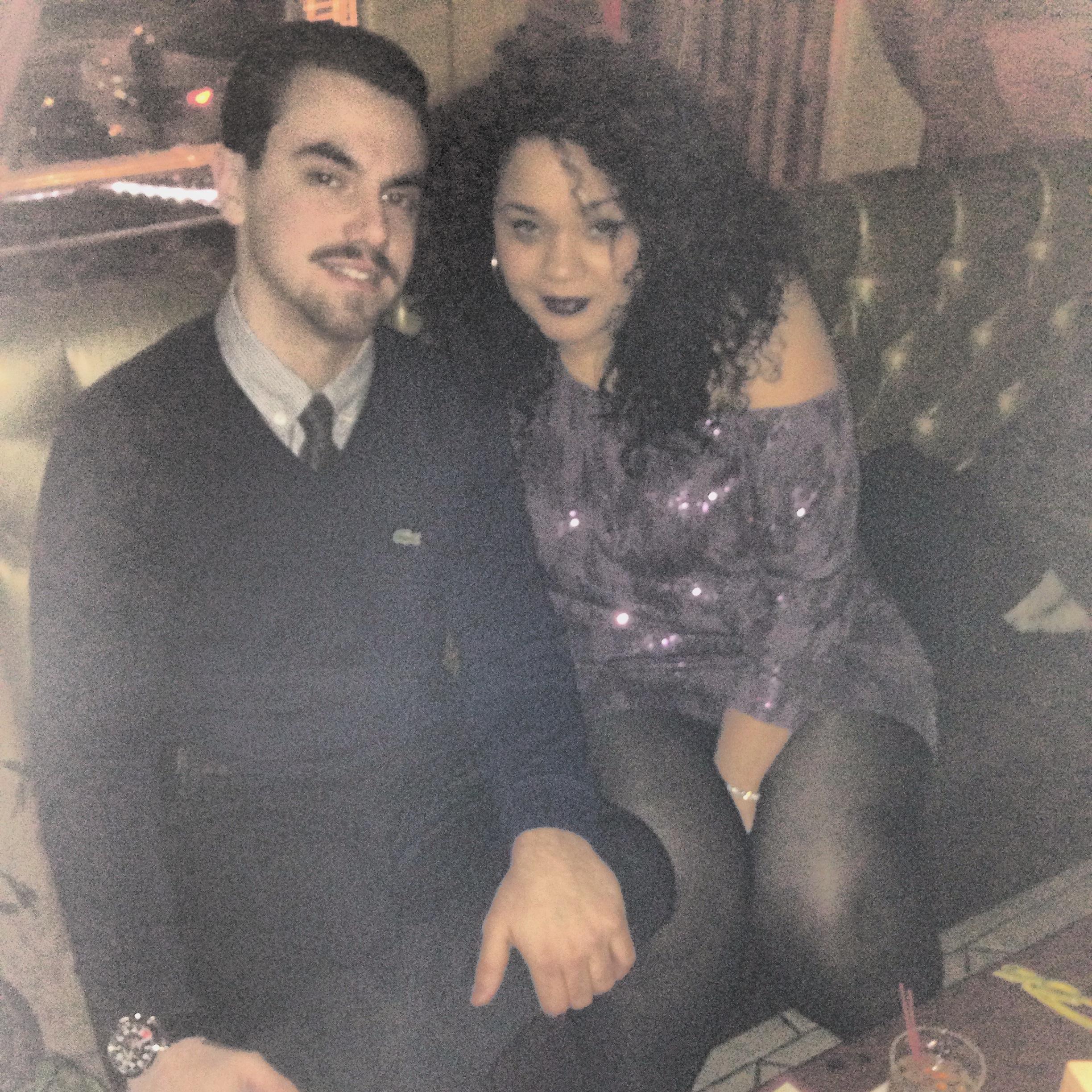 Our first New Years Eve, together.
