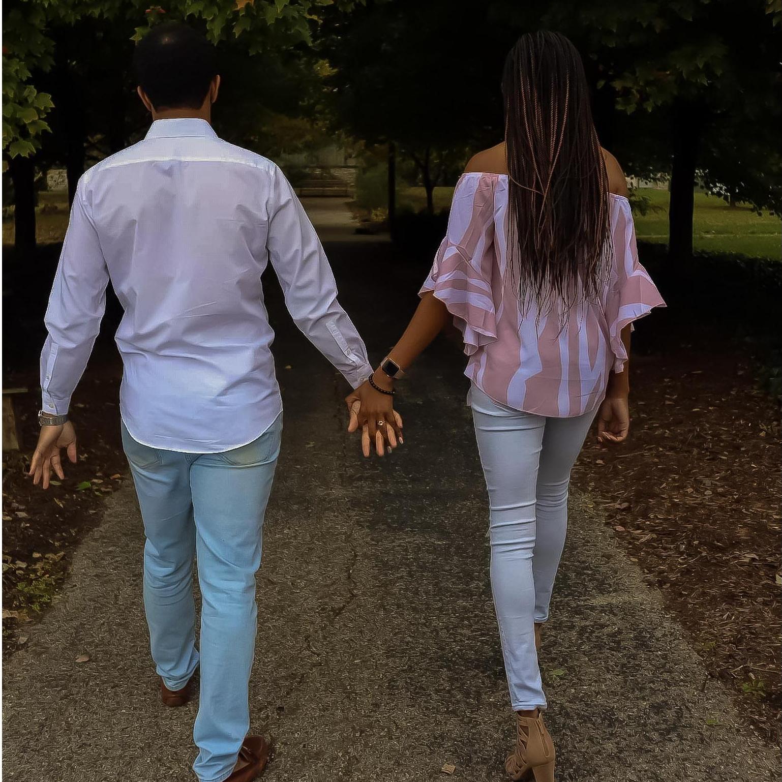 Walking into our future like...