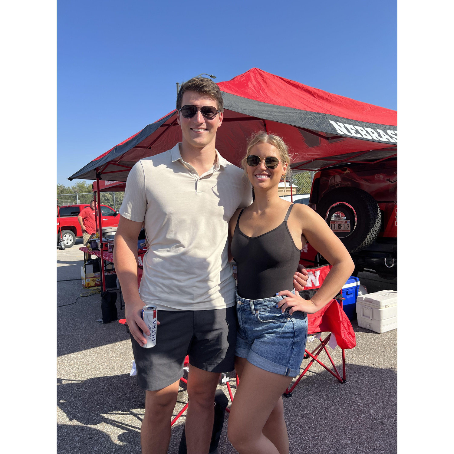 Justin's first Nebraska football game