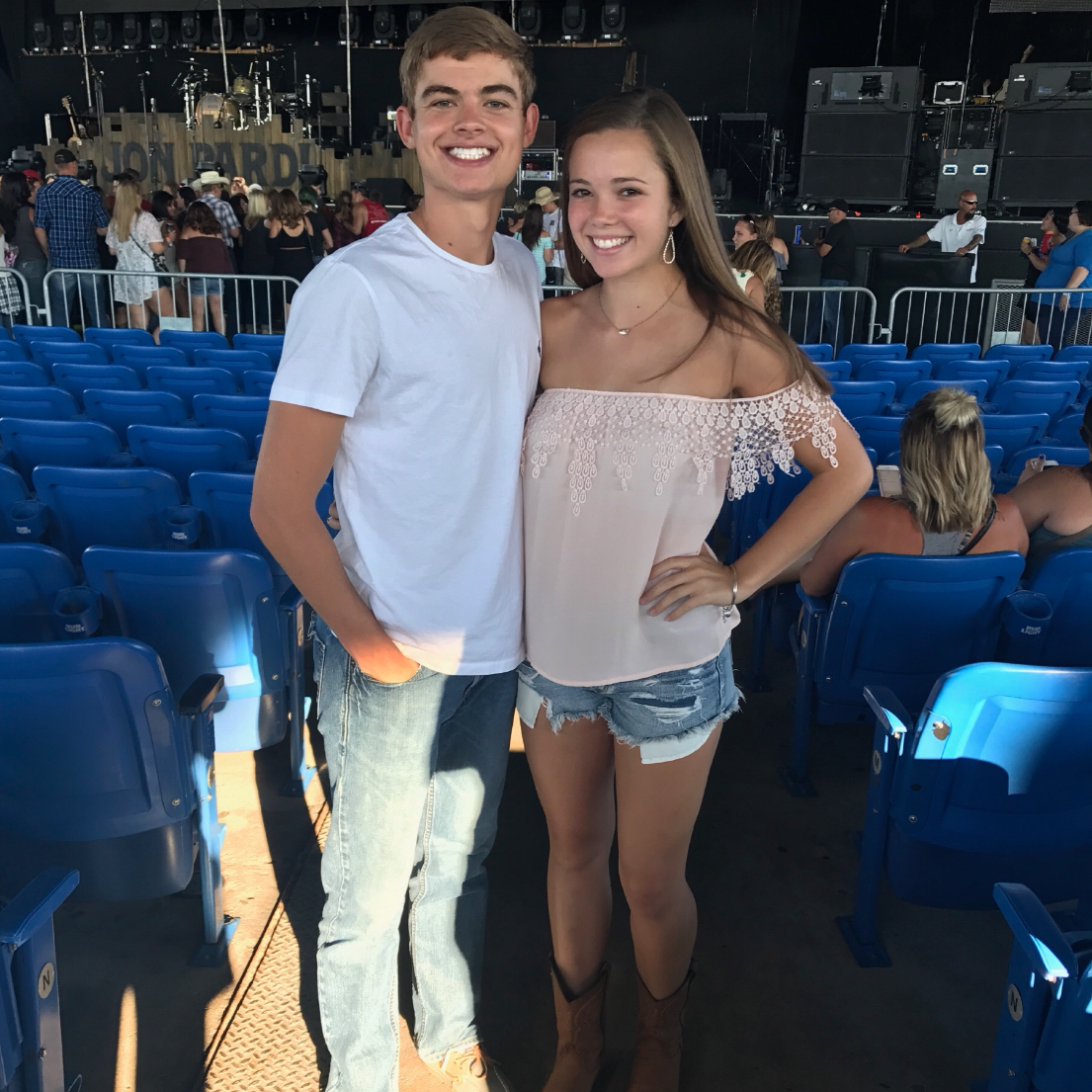 Before a Dierks Bentley Concert, we love our summer country concerts!