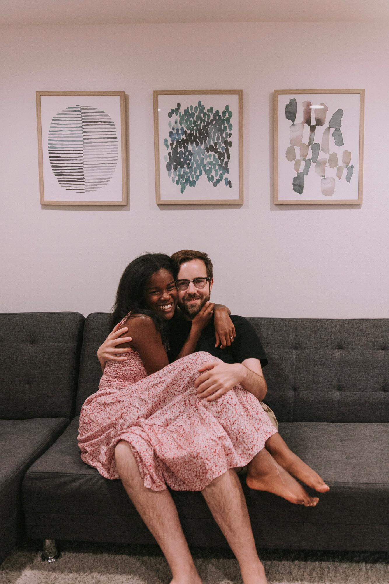 Our first home in Seattle!
