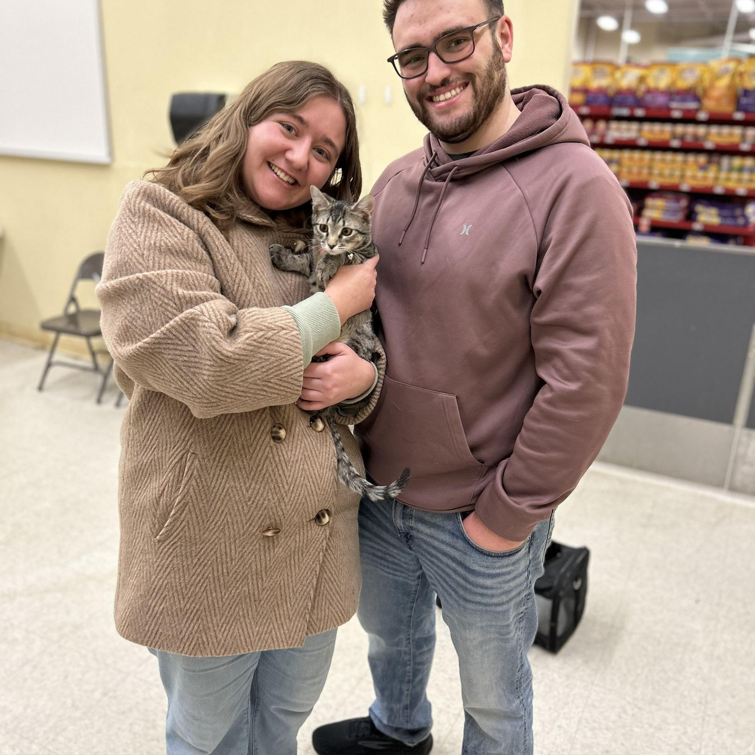 Ollie's Adoption day!