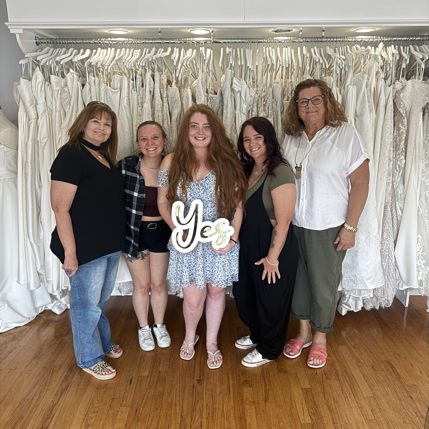 April 26, 2026 Maddie said “Yes” to the dress!