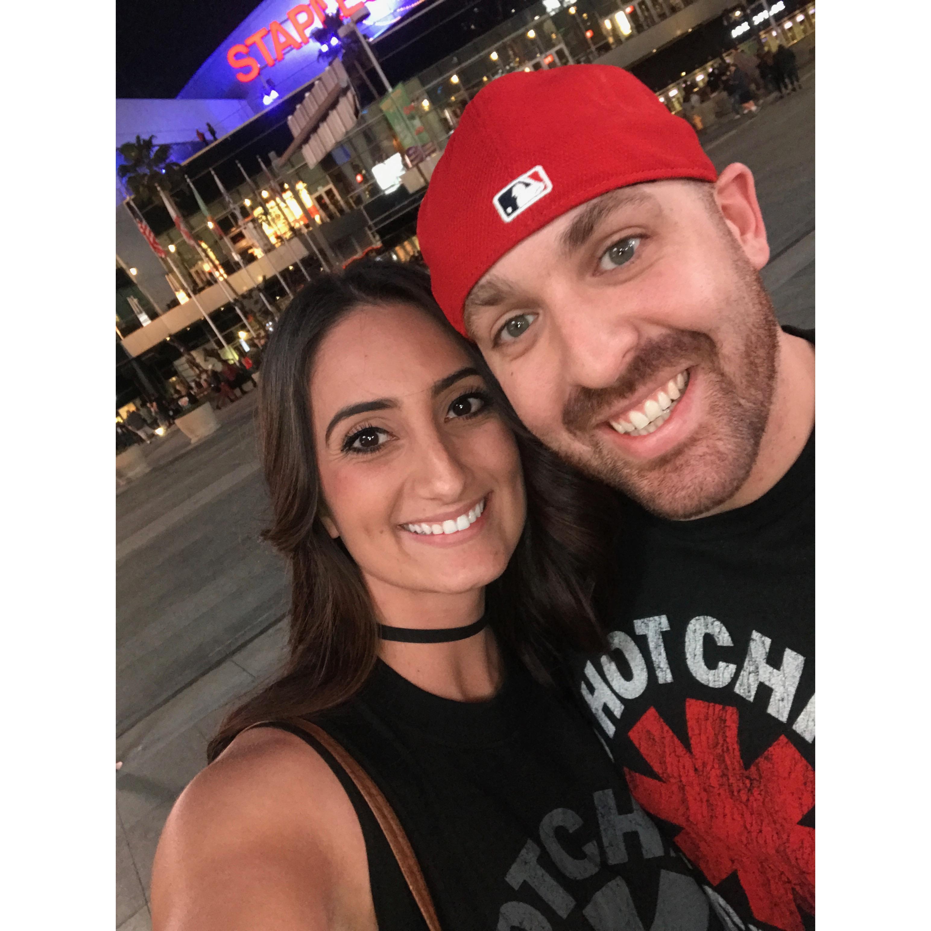 Red Hot Chilli Peppers concert, so much fun!
