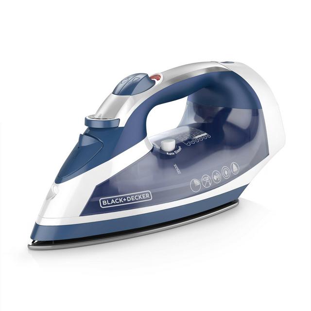 Black + Decker 1200W Iron with Burst of Steam and Vertical Steam Technology