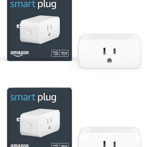 Amazon Smart Plug, Works with Alexa, Simple Setup, Endless Possibilities (2-Pack)