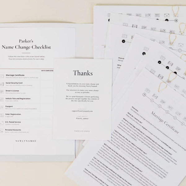 Digital Name Change Kit
