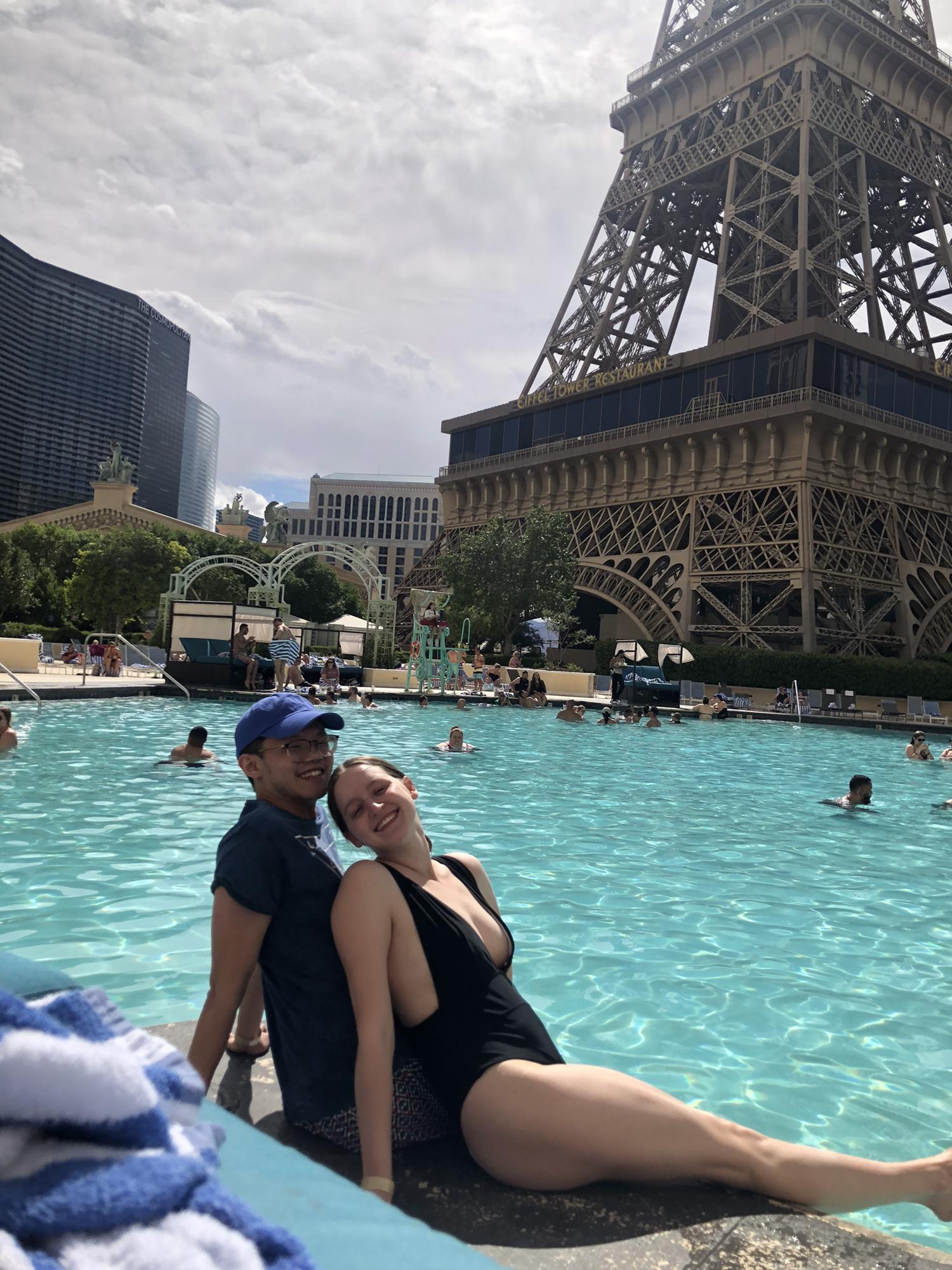 One of our many Vegas (Paris?) trips