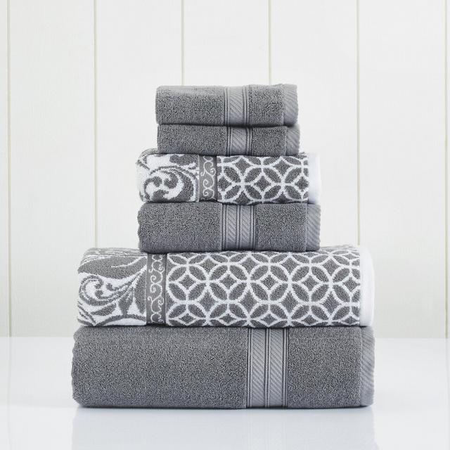 Pilkington 6 Piece 100% Cotton Towel Set