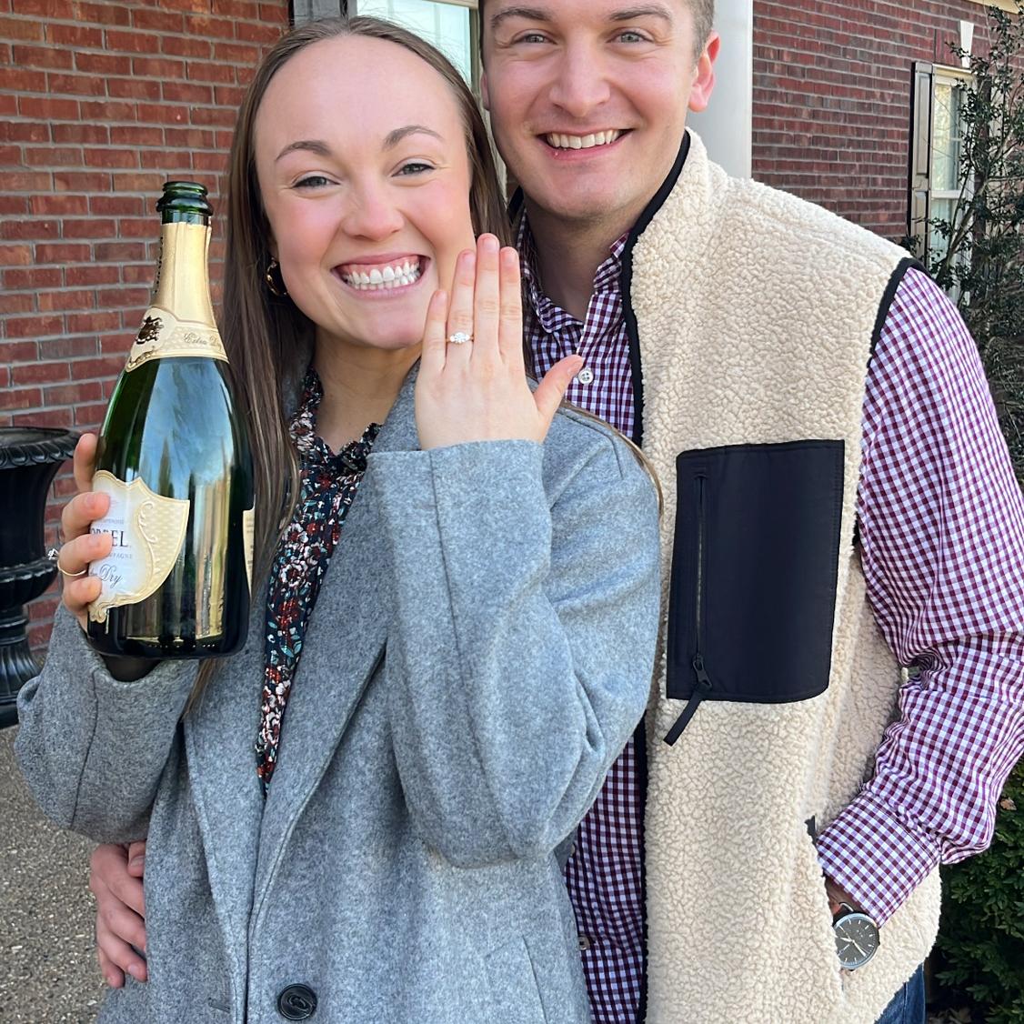 She said YES!