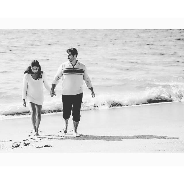 Walks on the beach are my favorite with you...