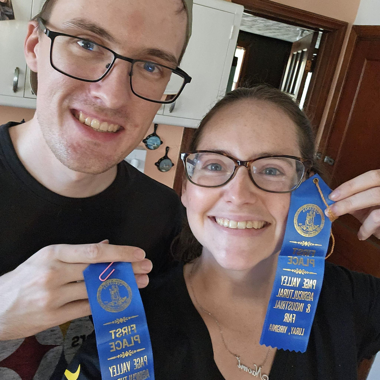 Our First Place Ribbons from the Page Valley Fair - August 2025