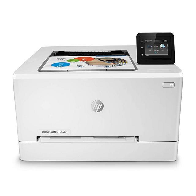 HP Color LaserJet Pro M255dw Wireless Laser Printer, Remote Mobile Print, Duplex Printing (7KW64A), White, One Size (7KW64A#BGJ)