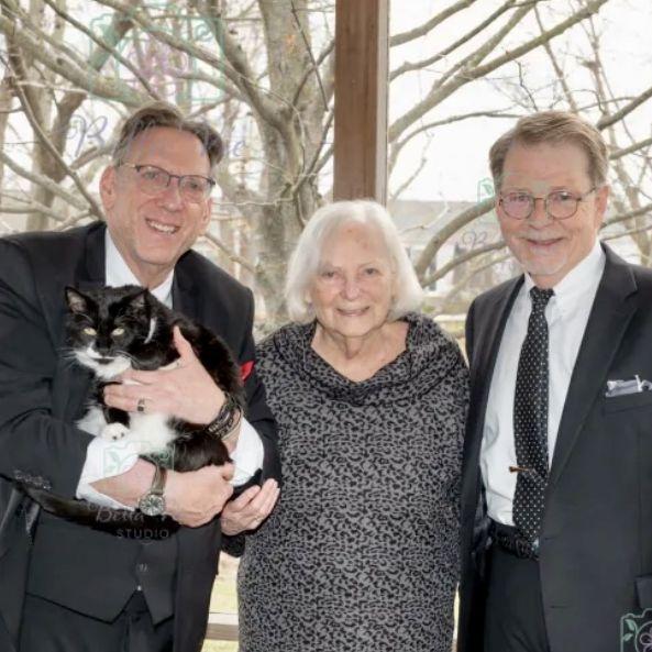 With the boycat--Joshua